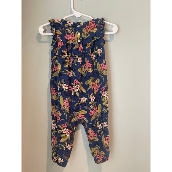 Ralph Lauren‎ Floral Ruffled Romper- Size 9 Months - Picture 4 of 9